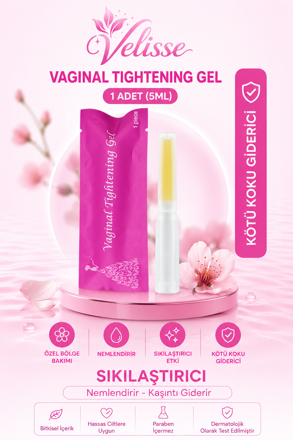 Velisse-Genital Bölge Sıkılaştırıcı